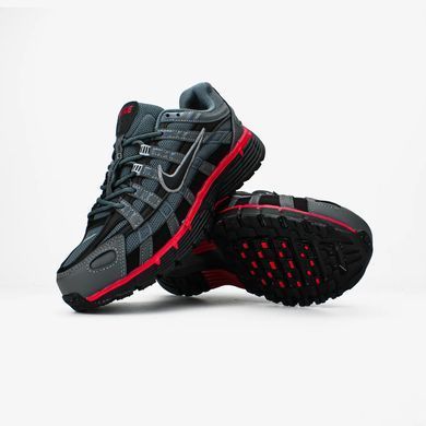 Nike P-6000 Black Grey Red, 41