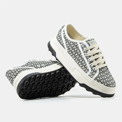Gucci Tennis 1977 GG Monogram Black/White, 37