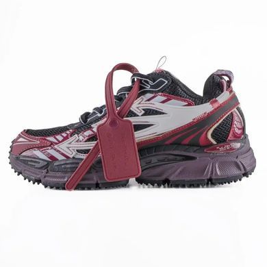 Off-White ODSY-1000 Burgundy Black White, 36