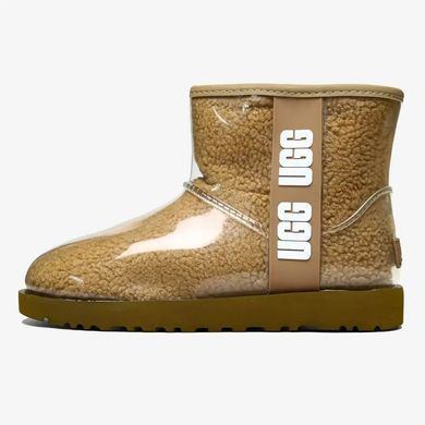 UGG Classic Clear Mini Chestnut Fleece, 37