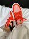 Баскетбольні кросівки Nike Air Jordan Retro 1 Low Orange Black 9178 фото 2