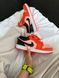 Баскетбольні кросівки Nike Air Jordan Retro 1 Low Orange Black 9178 фото 5