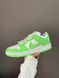 Nike SB Dunk Green White 1417 фото 4