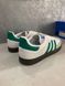 Кеды Adidas Samba OG White Green Gum 9234 фото 5