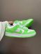 Nike SB Dunk Green White 1417 фото 6