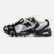 New Balance 530 Cream Black Paint Splatter, 36