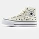 Converse Chuck Taylor All-Star Platform Egret Black Stars