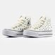 Converse Chuck Taylor All-Star Platform Egret Black Stars