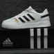 Кросівки Adidas Drop Step White Gold Black 8981 фото 8