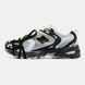 New Balance 530 Cream Black Paint Splatter
