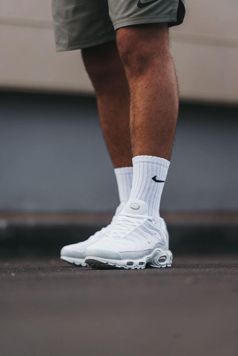 Кросівки Nike Air Max TN Full White 1470 фото