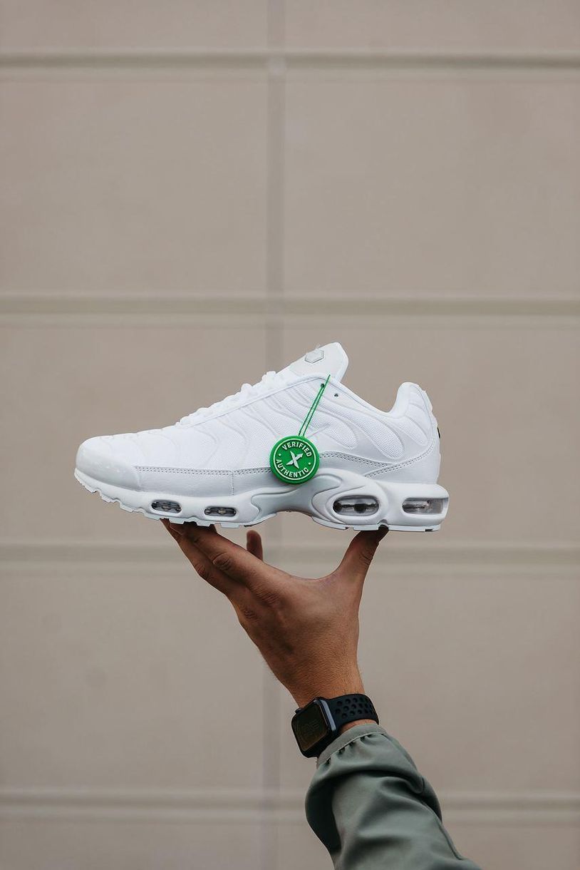 Кросівки Nike Air Max TN Full White 1470 фото