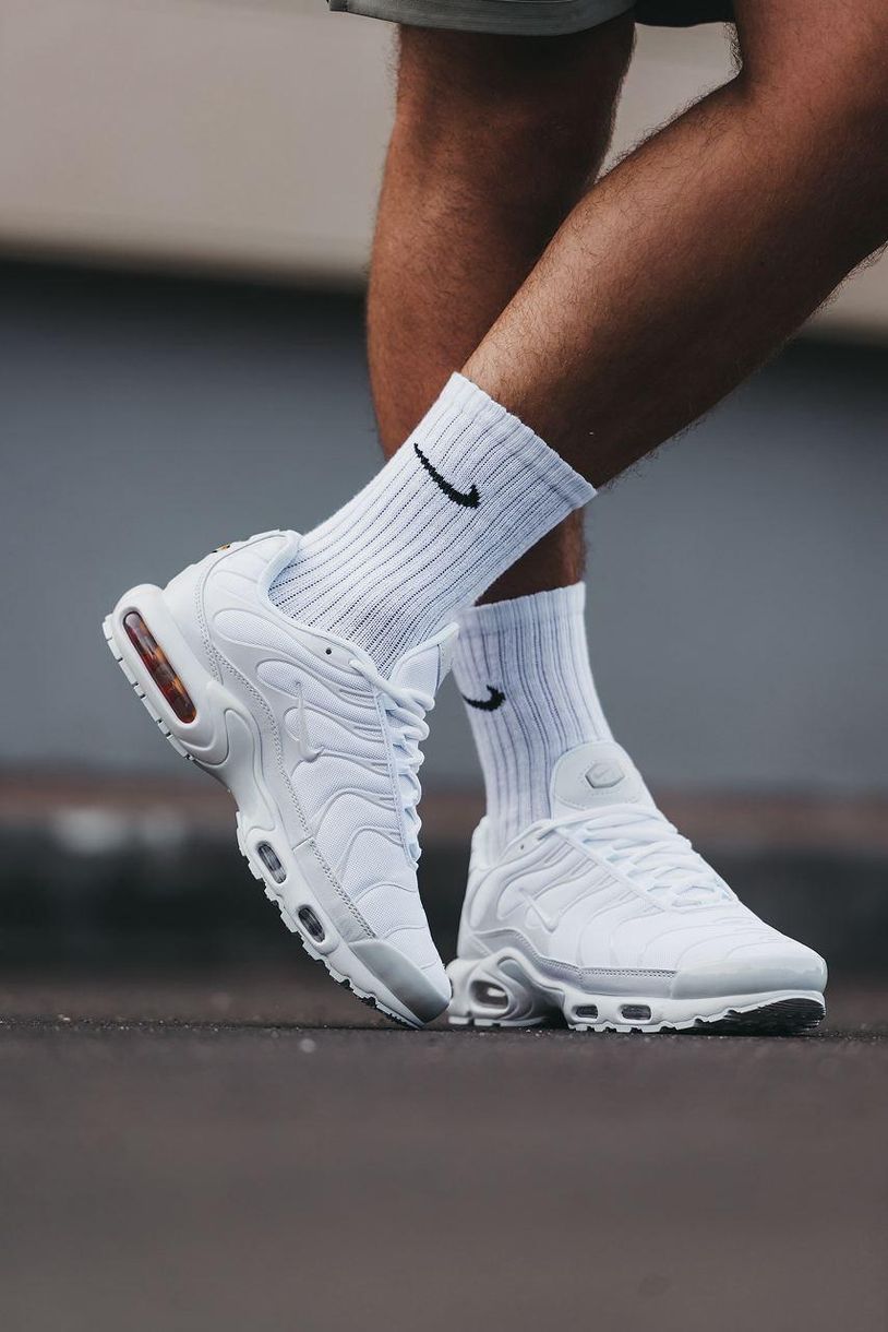 Кросівки Nike Air Max TN Full White 1470 фото