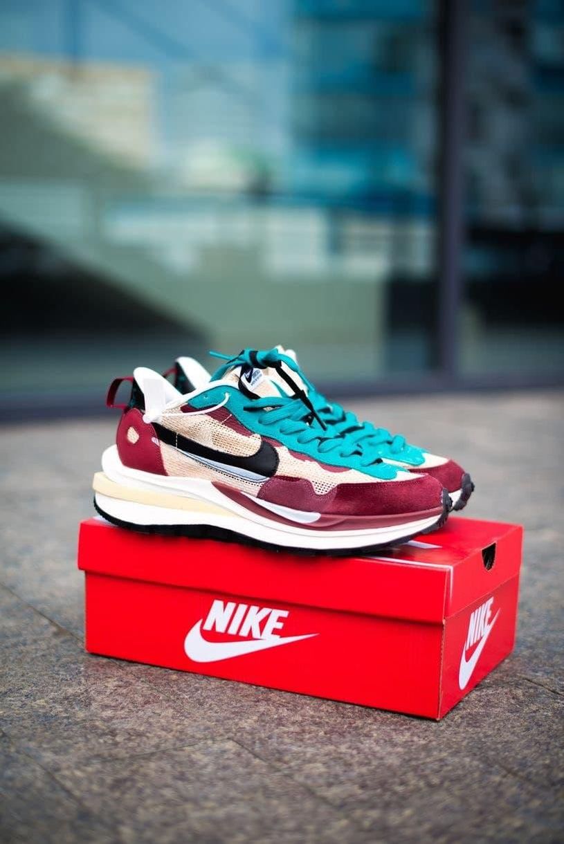Кросівки Nike VaporWaffle x Sacai Brown 13 фото