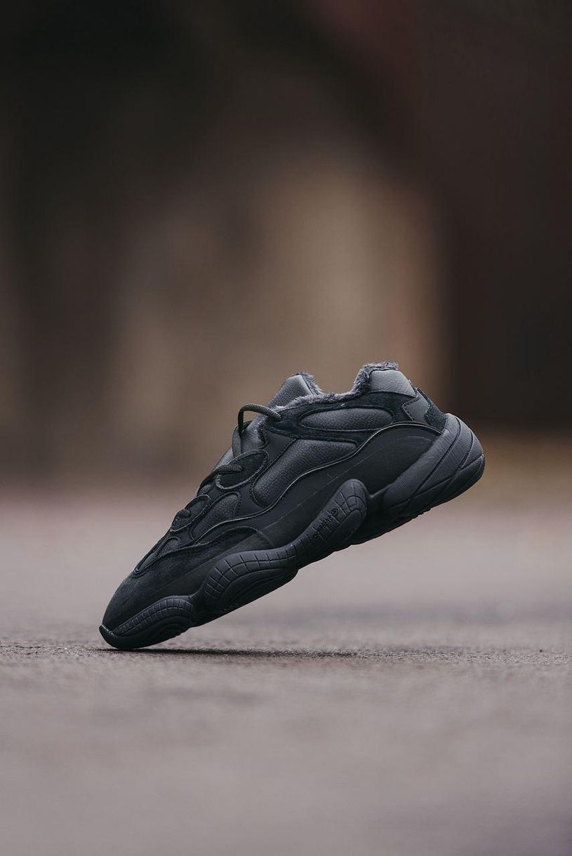 Зимові Кросівки Adidas Yeezy Boost 500 Black 3281 фото