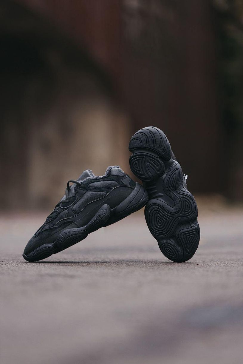 Зимові Кросівки Adidas Yeezy Boost 500 Black 3281 фото