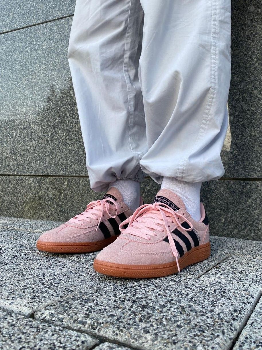 Кросівки Adidas Spezial Pink Black 10242 фото