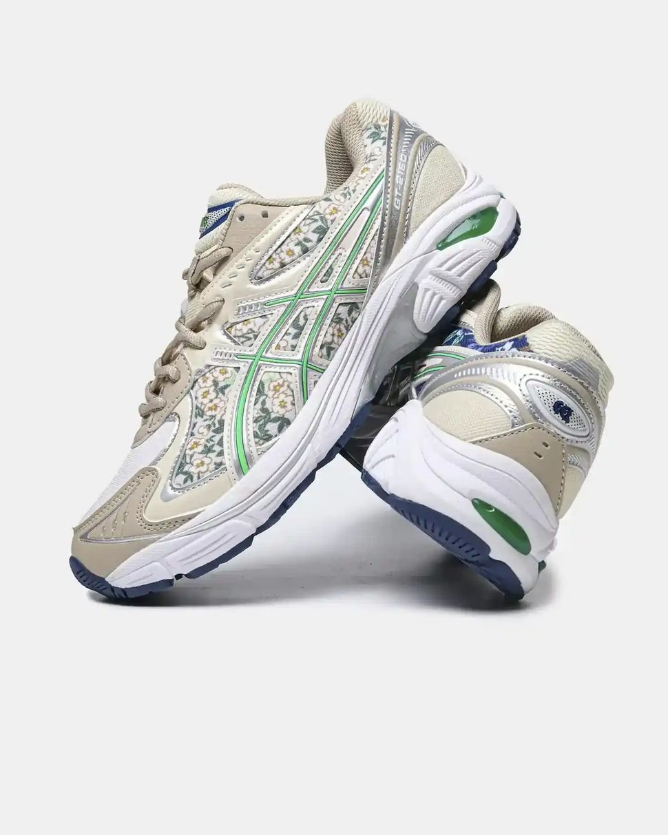 Asics GT-2160 Floral Oatmeal Green
