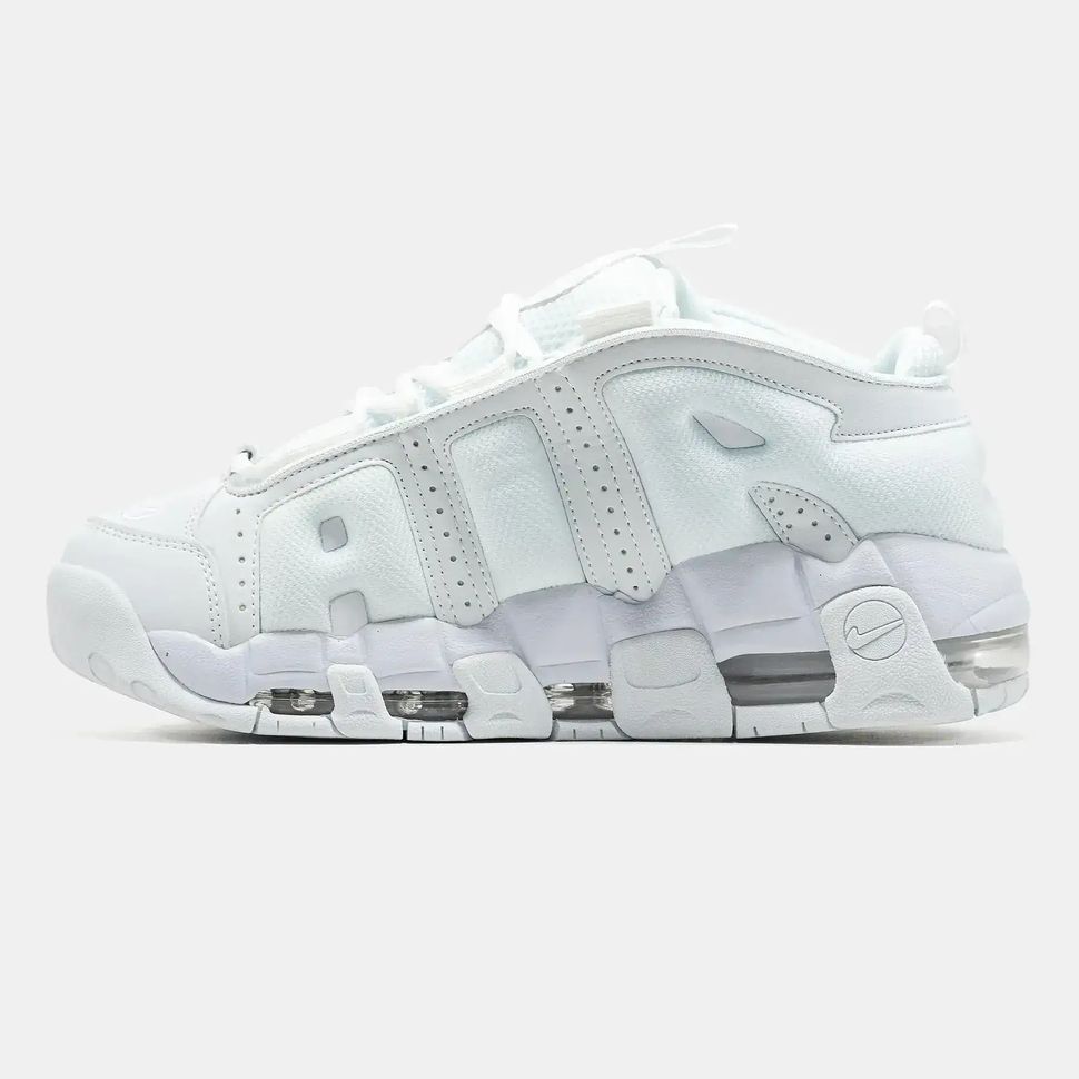 Nike Air More Uptempo Low White Ice Grey