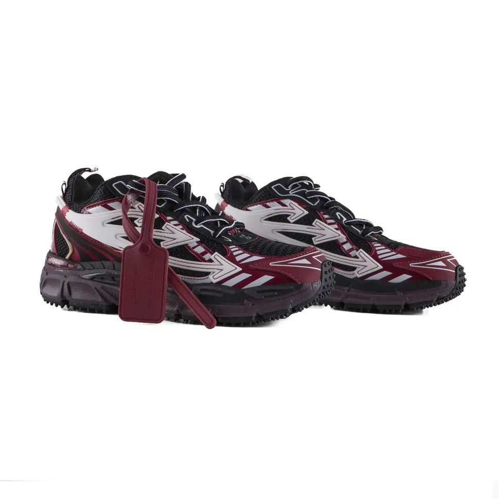Off-White ODSY-1000 Burgundy Black White, 36