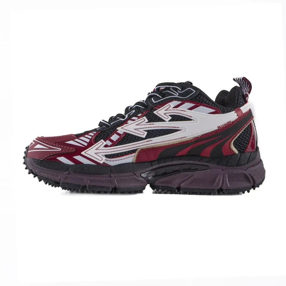 Off-White ODSY-1000 Burgundy Black White, 36