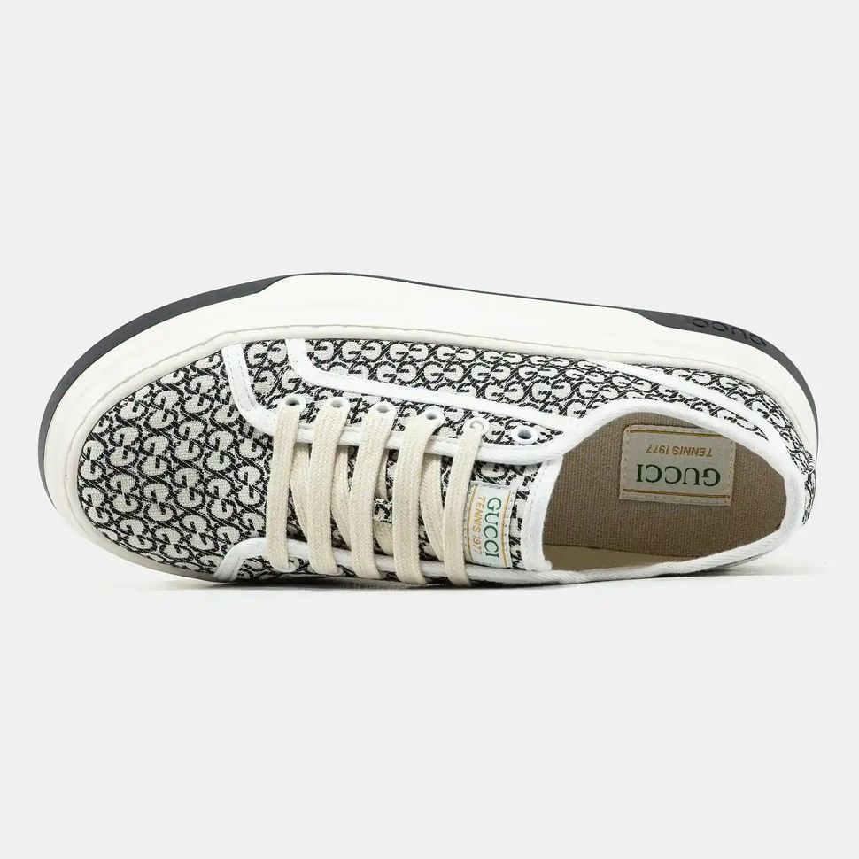 Gucci Tennis 1977 GG Monogram Black/White, 37
