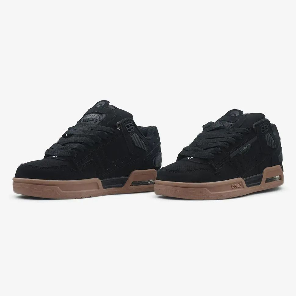 Osiris Peril Black Gum Sole, 36