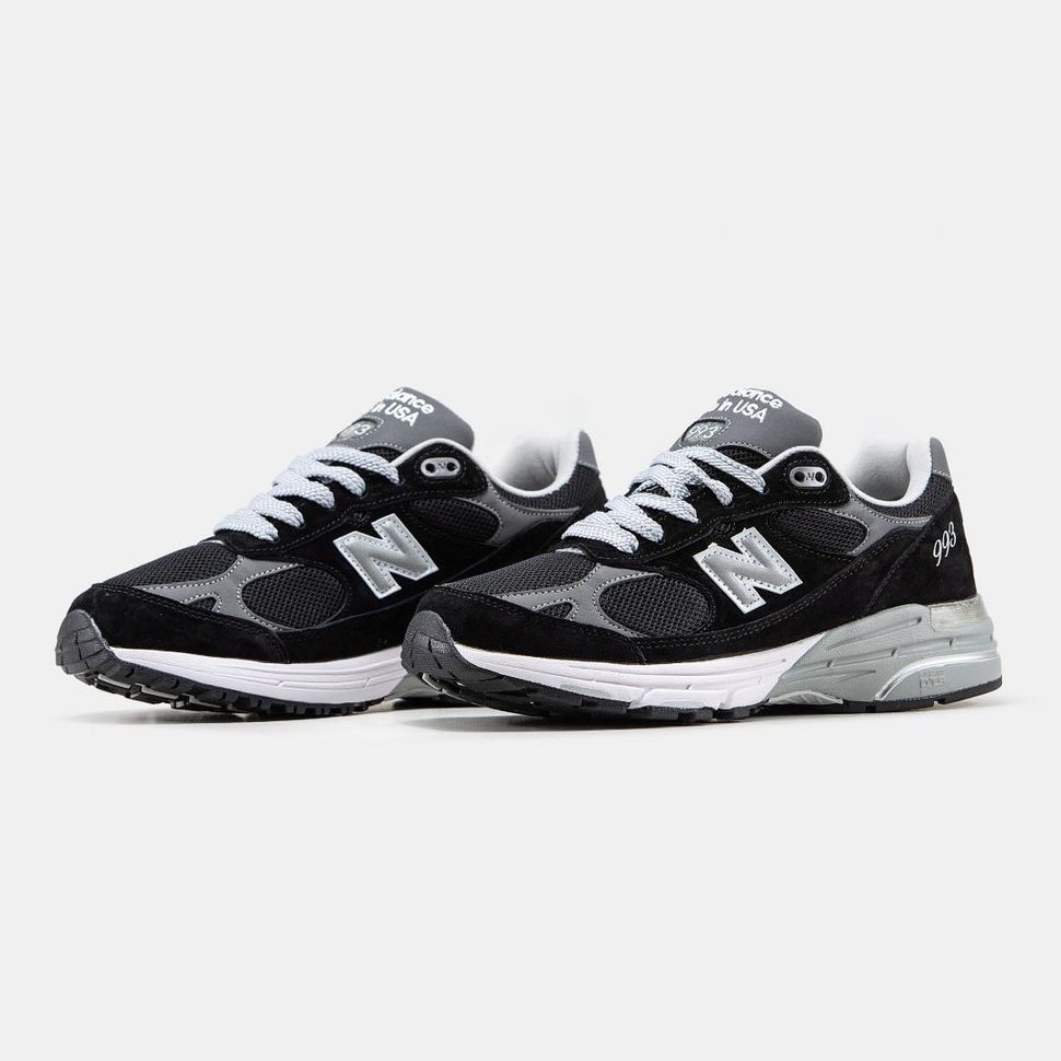 Кросівки New Balance 993 White Black 611 фото