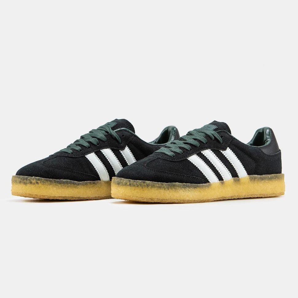 Кеди Adidas Samba x Ronnie Fieg x Clarks Black White 9222 фото