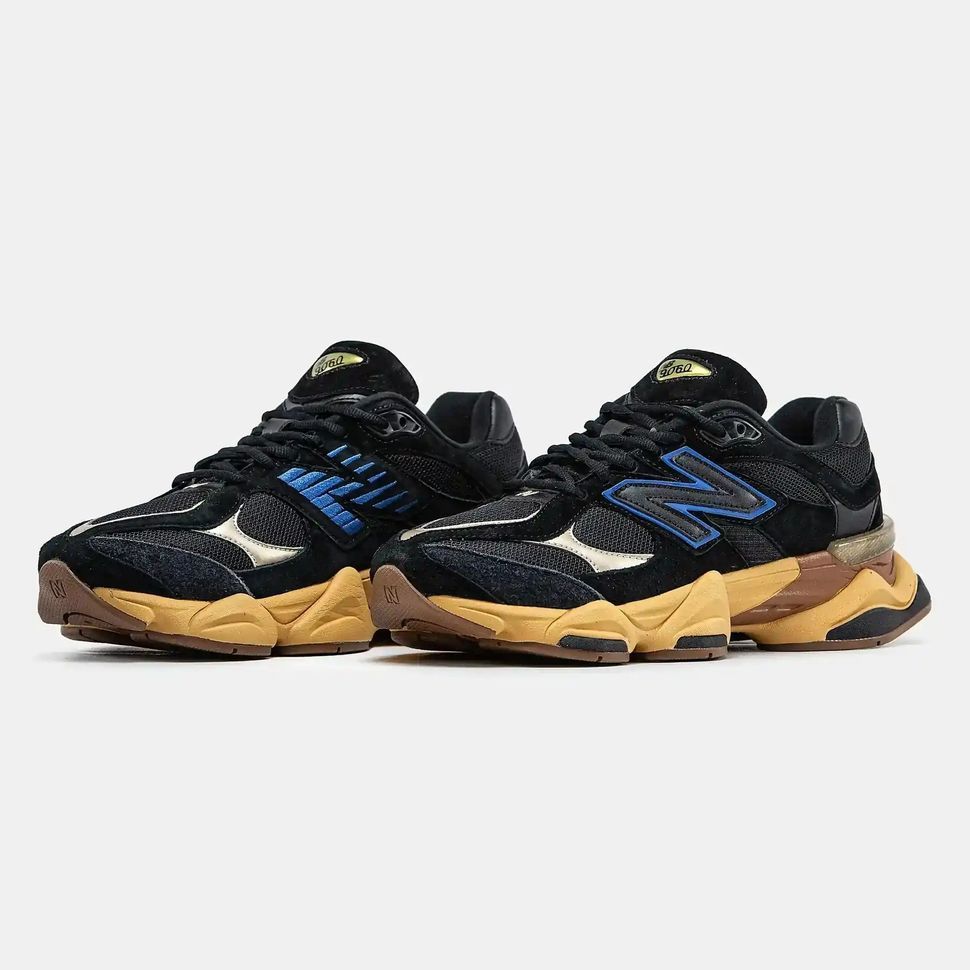 New Balance 9060 Black Royal Blue Gum