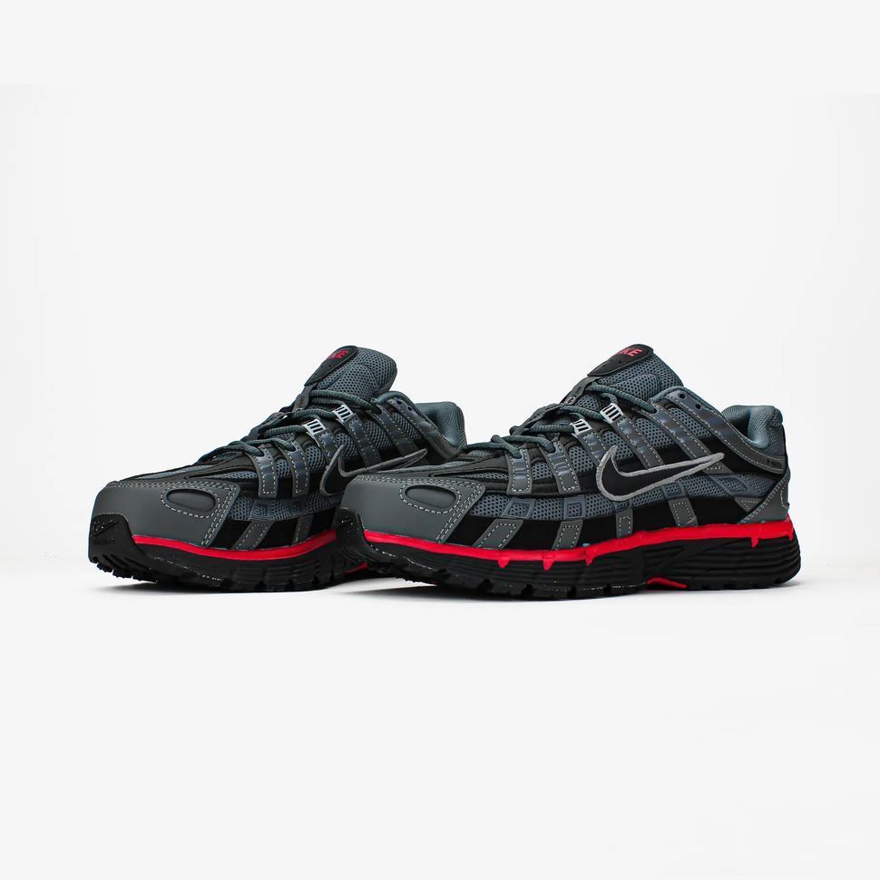 Nike P-6000 Black Grey Red, 41