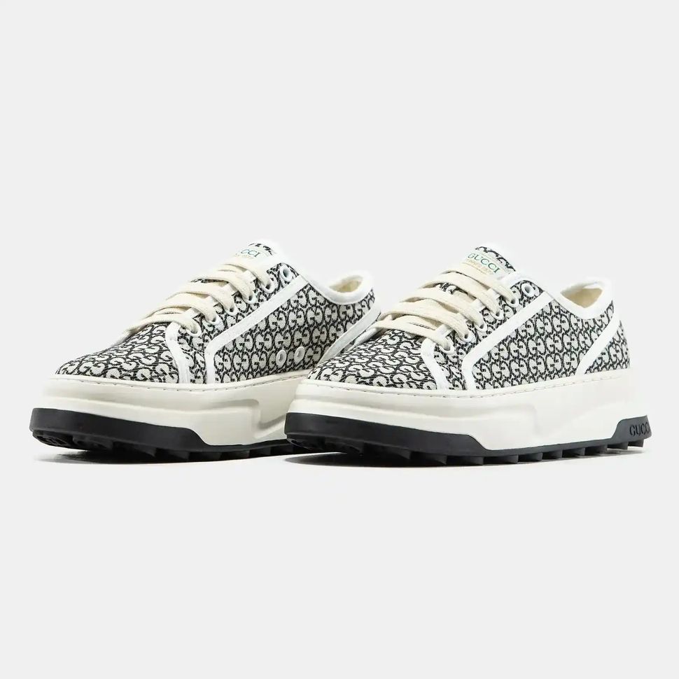 Gucci Tennis 1977 GG Monogram Black/White, 37