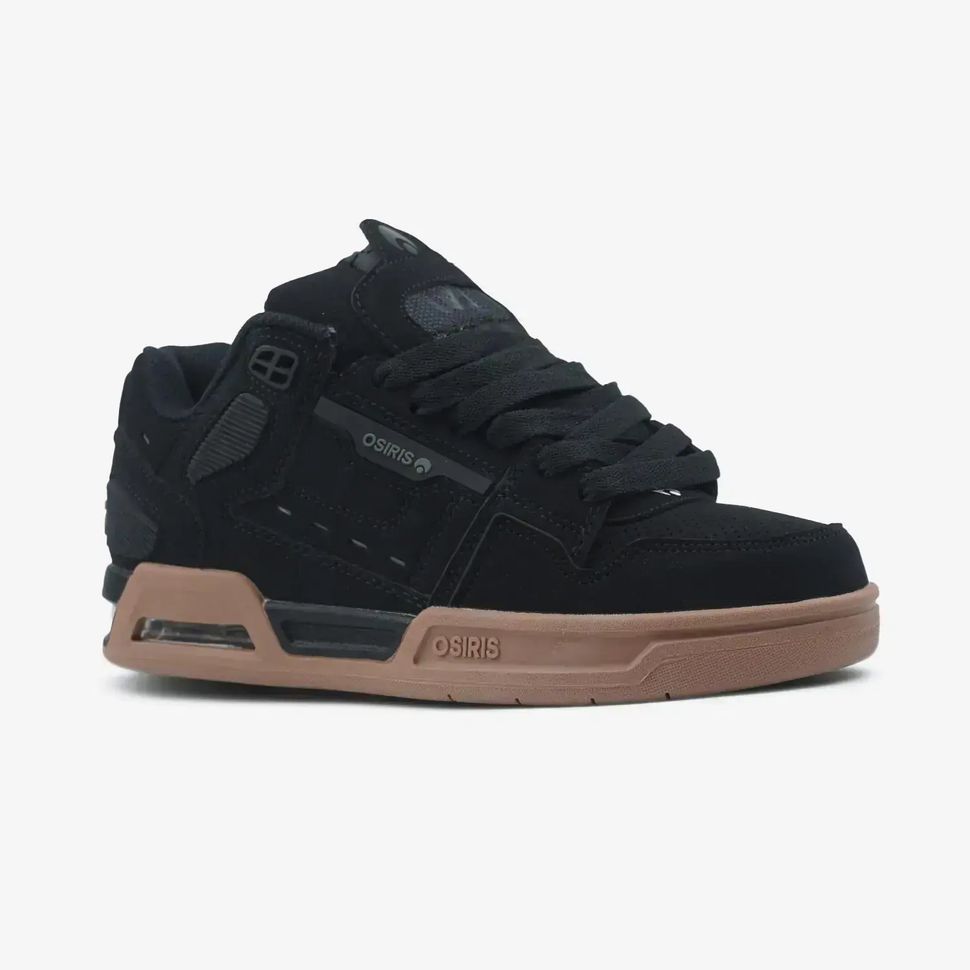 Osiris Peril Black Gum Sole, 36