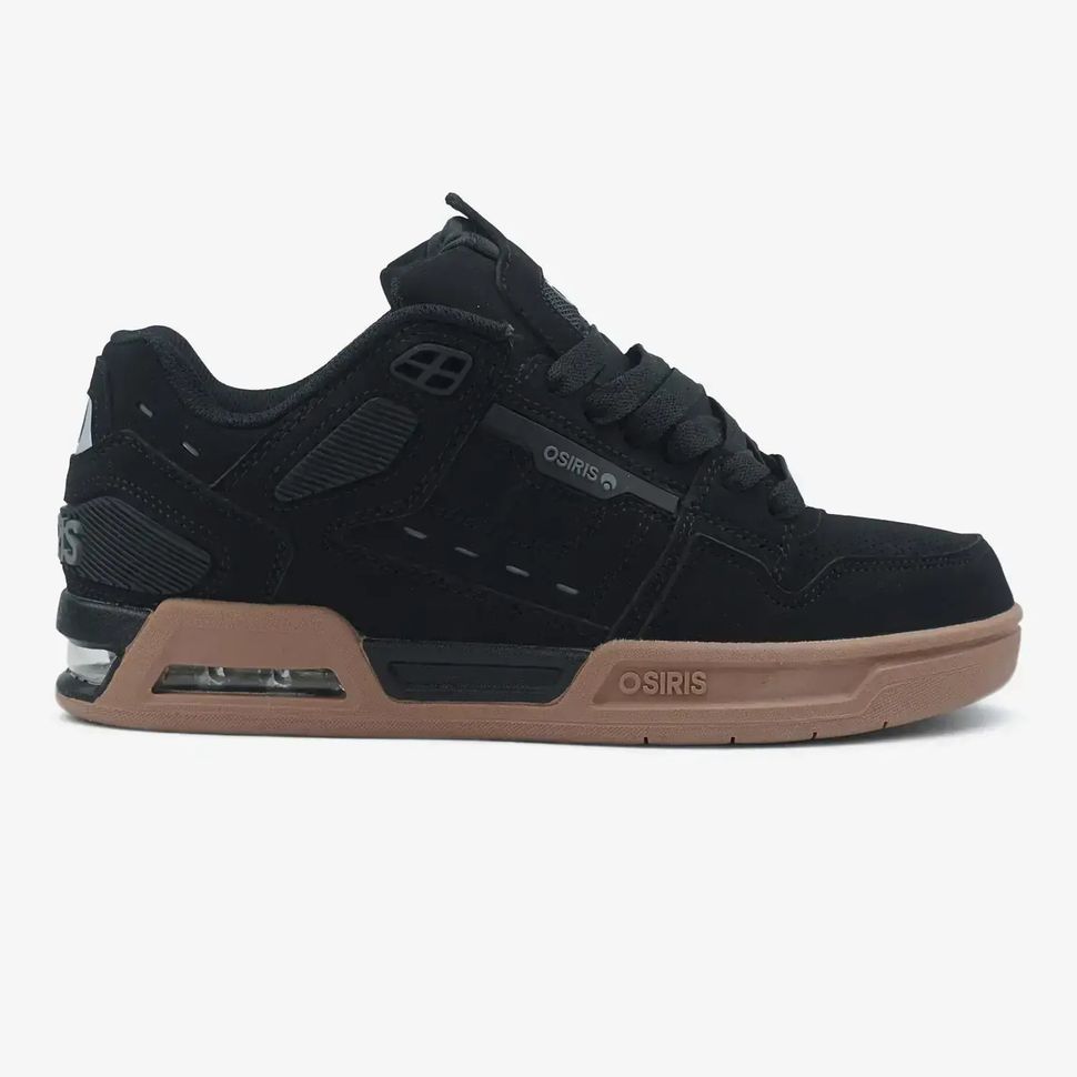 Osiris Peril Black Gum Sole, 36