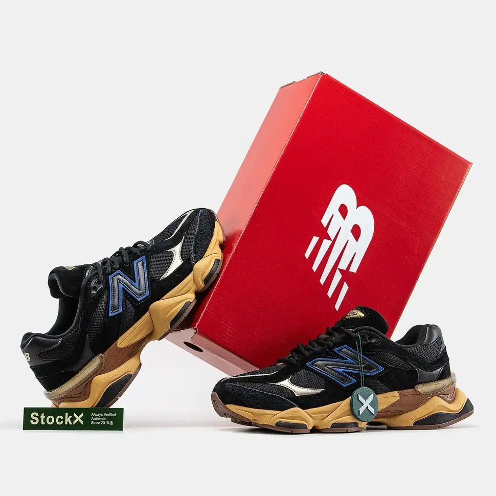 New Balance 9060 Black Royal Blue Gum