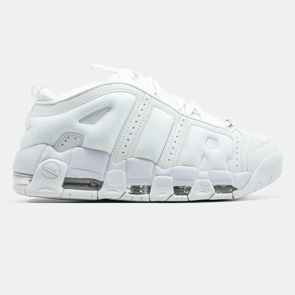 Nike Air More Uptempo Low White Ice Grey