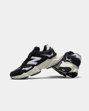 New Balance 9060 Black Suede Cream Sole