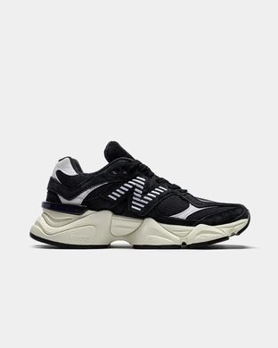 New Balance 9060 Black Suede Cream Sole