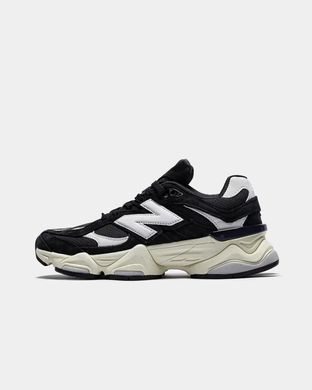 New Balance 9060 Black Suede Cream Sole