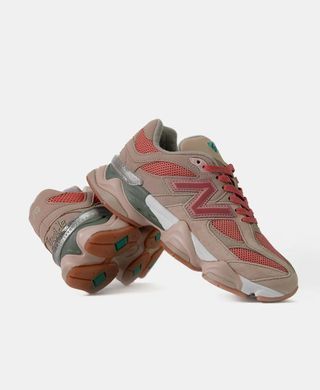 New Balance 9060 Beige Pink Green, 36