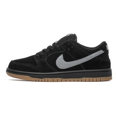 Nike SB Dunk Low Black White Gum, 36