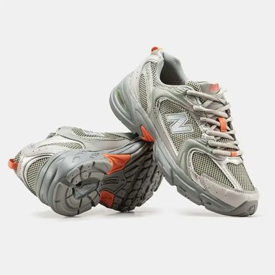 New Balance 530 Silver Olive Orange