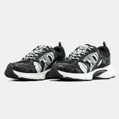 Dior Chrono Sneaker Black White Sketch Logo, 36