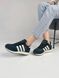 Зимние Кроссовки Adidas Iniki Black White 8 6240 фото 2