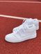 Баскетбольні кросівки Nike Air Jordan Retro 1 Low Full White 2151 фото 9