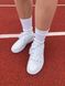 Баскетбольні кросівки Nike Air Jordan Retro 1 Low Full White 2151 фото 4
