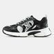 Dior Chrono Sneaker Black White Sketch Logo, 36