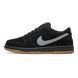 Nike SB Dunk Low Black White Gum, 36