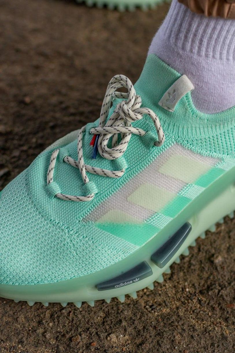 Кроссовки Adidas NMD S1 “Friends and Family” Mint Green 11067 фото