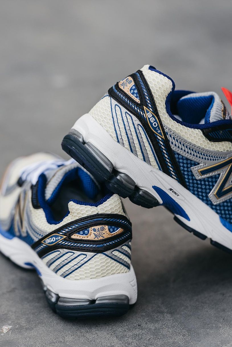 Кросівки New Balance 860v2 Aime Leon Dore Blue 10252 фото